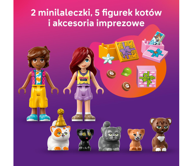 LEGO Friends 42666 Kocie przyjęcie urodzinowe i domek na drzewie - 1331630 - zdjęcie 7